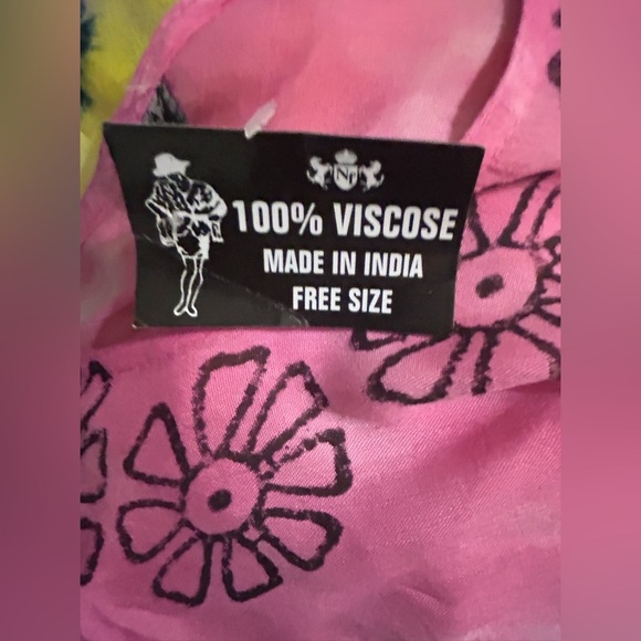 Women’s Sleeveless Tie Dyed Sundress, One Size - Picture 7 of 8